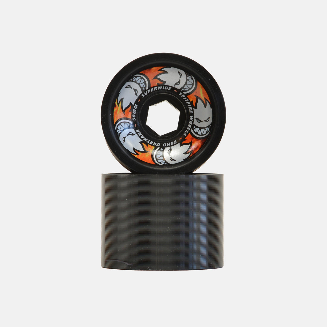 Spitfire F4 Superwide Multiball 80hd 58mm Wheels Schwarz Bild 1