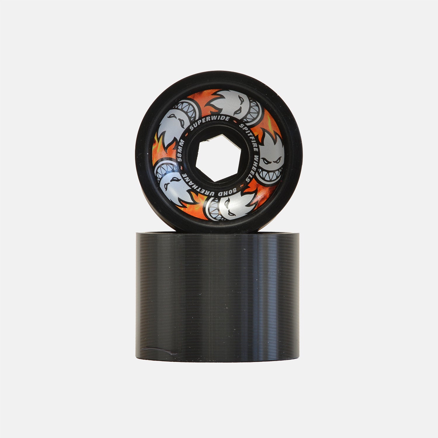 Spitfire F4 Superwide Multiball 80hd 58mm Wheels Schwarz Bild 1