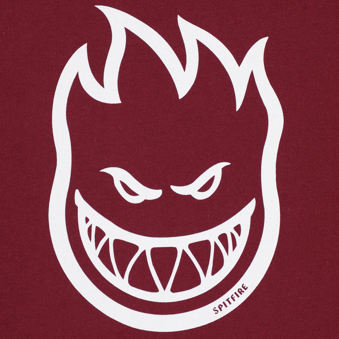 Spitfire Kids Bighead T-Shirt - Maroon Rot Bild 2