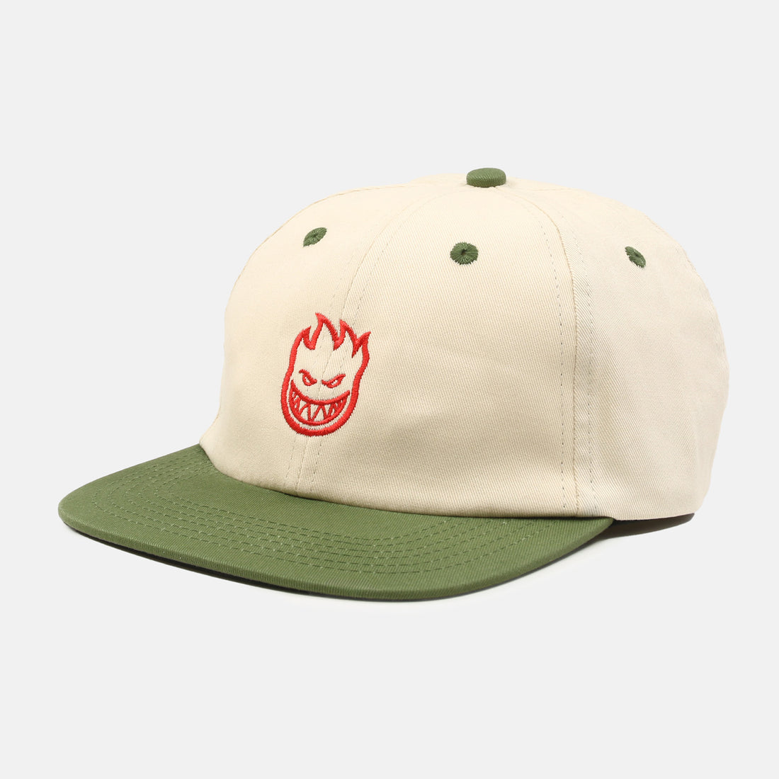 Spitfire Lil Bighead Cap - Natural / Olive Weiß Bild 1