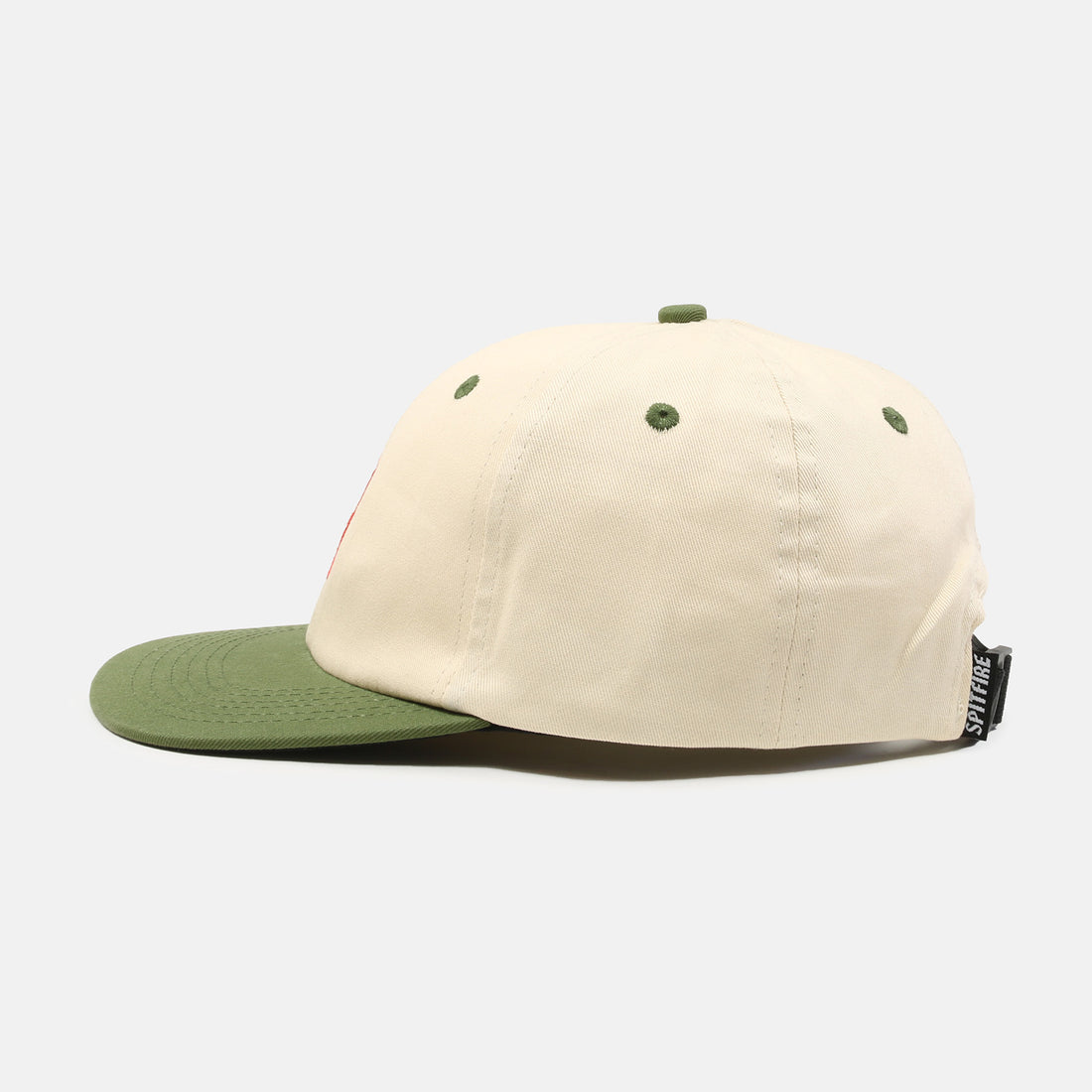 Spitfire Lil Bighead Cap - Natural / Olive Weiß Bild 2