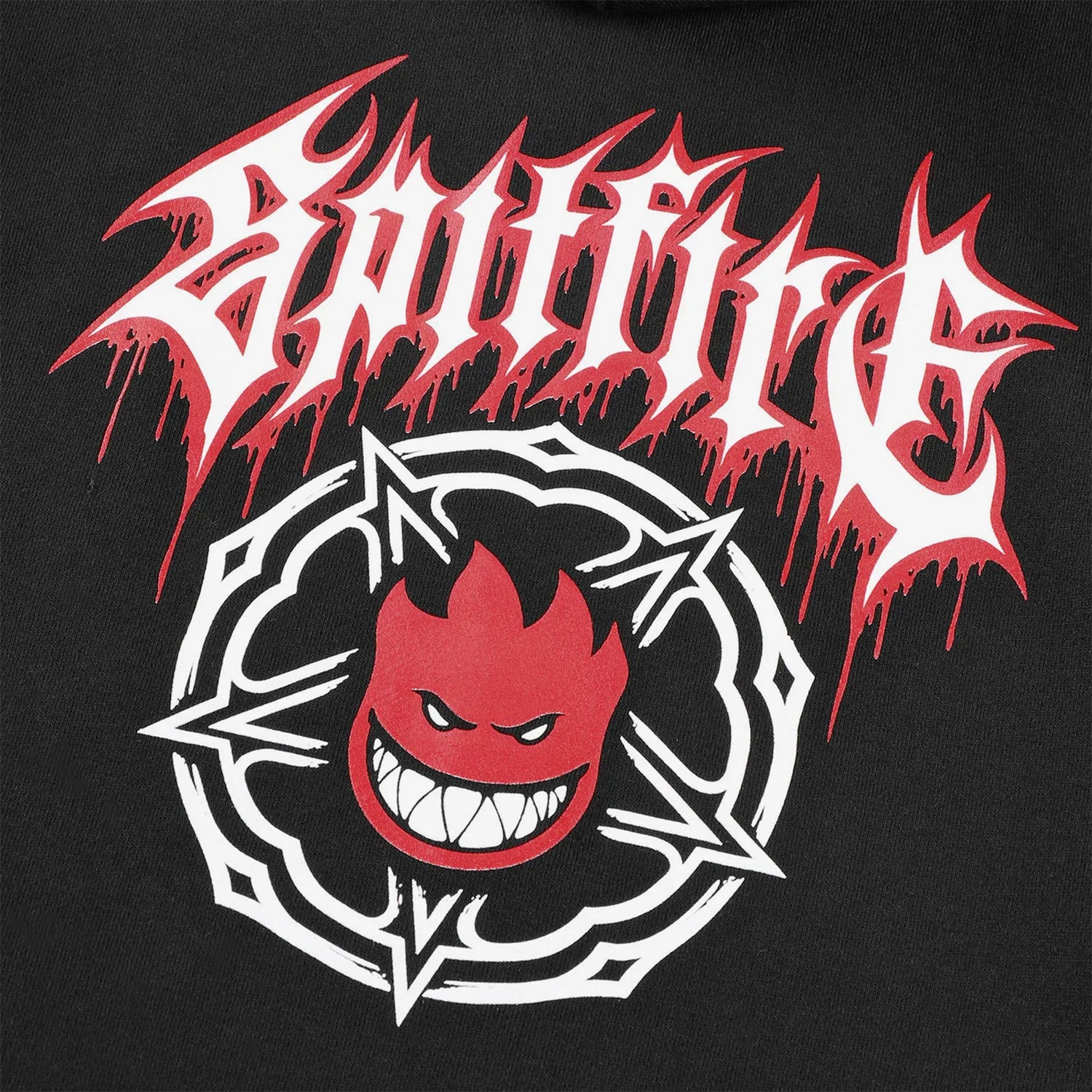 Spitfire Pentagram Drip DBL Zipper - Black Schwarz Bild 3