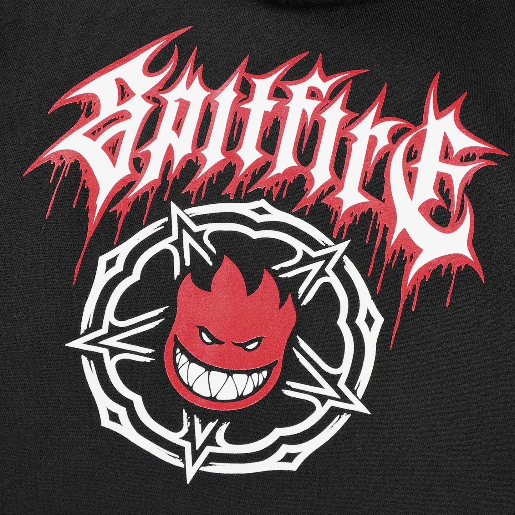 Spitfire Pentagram Drip DBL Zipper - Black Schwarz Bild 3