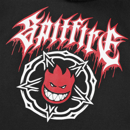 Spitfire Pentagram Drip DBL Zipper - Black Schwarz Bild 3