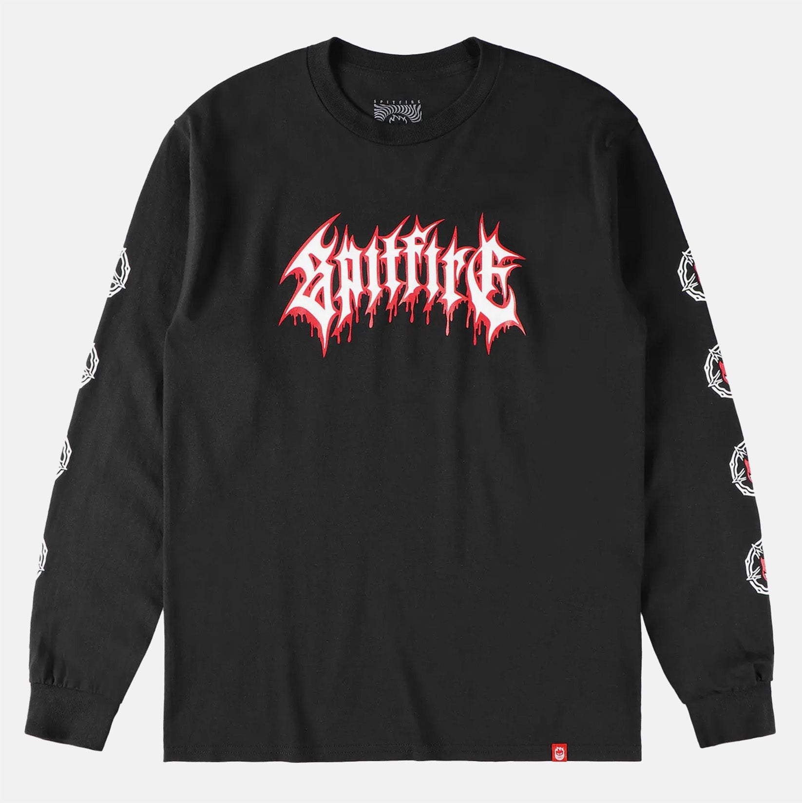 Spitfire Pentagram Drip Longsleeve - Black Schwarz Bild 1