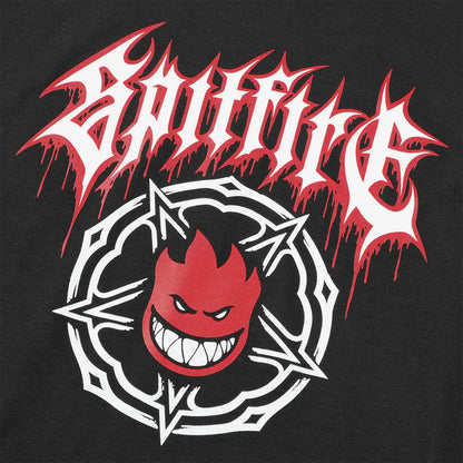 Spitfire Pentagram Drip T-Shirt - Black Schwarz Bild 3