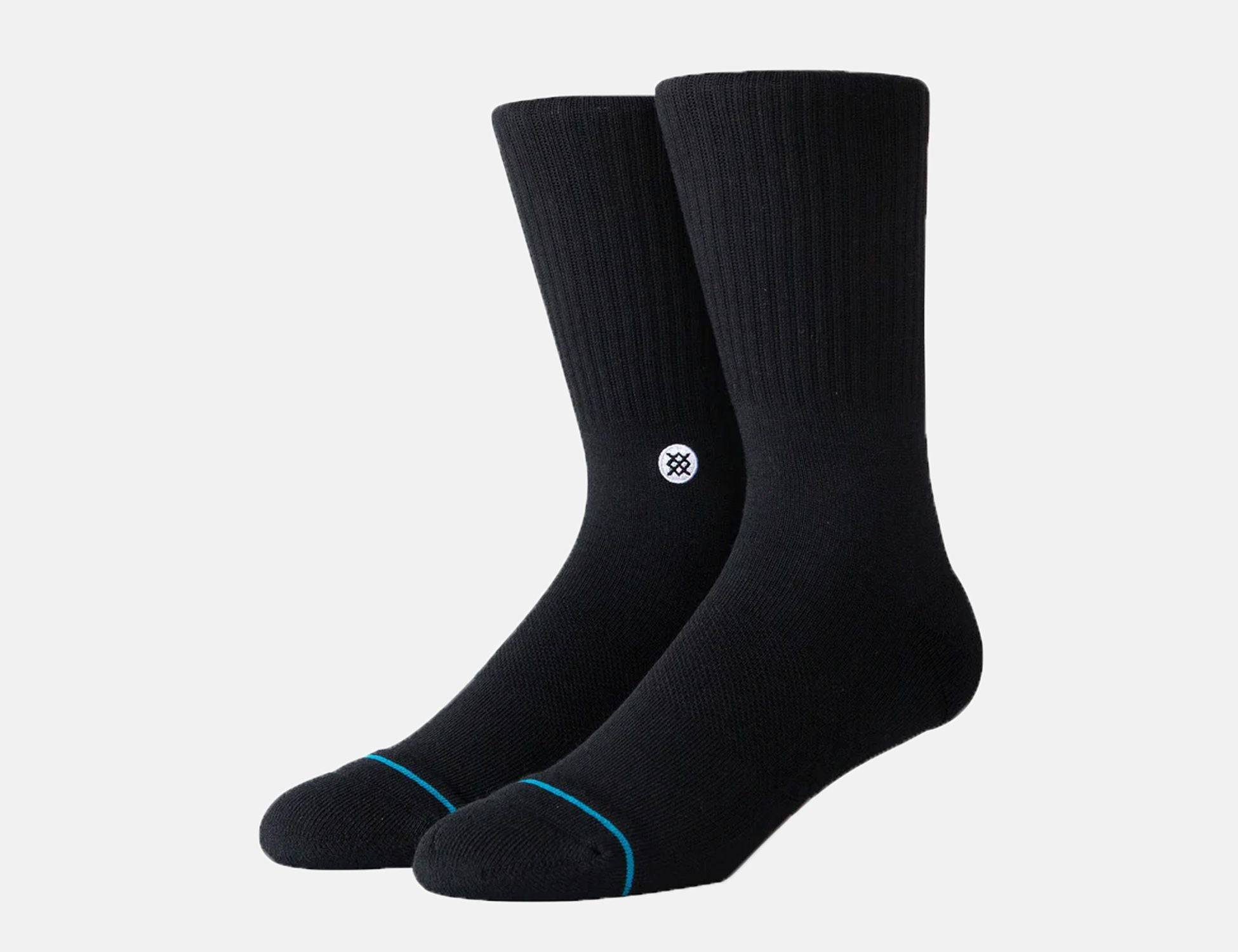 Stance Icon Socke 3Pack - Black - Blowout Skateshop