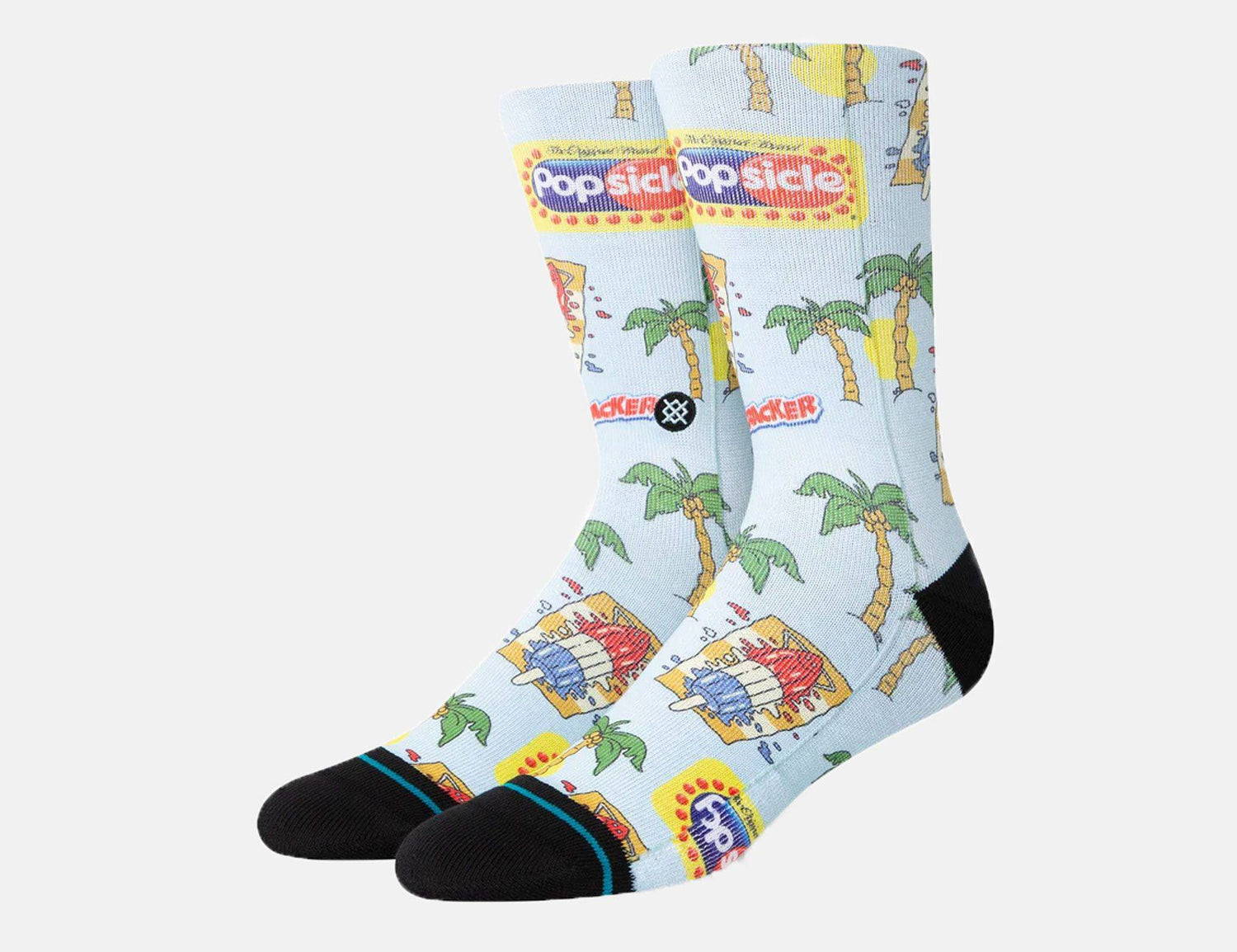 Stance Pops Crew Socke - Light Blue - Blowout Skateshop