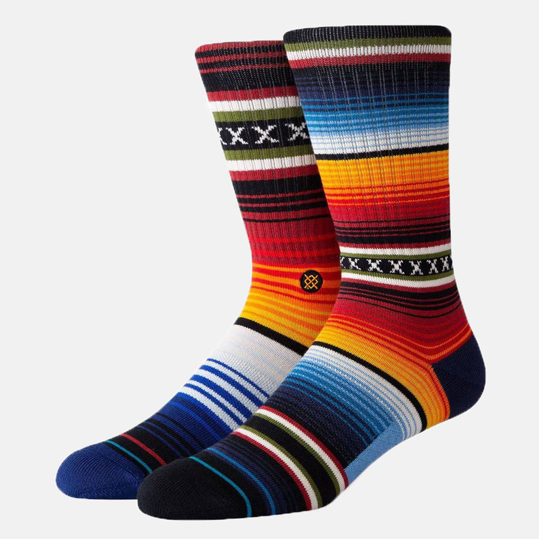 Stance Curren St Crew Socke - Red Rot Bild 1