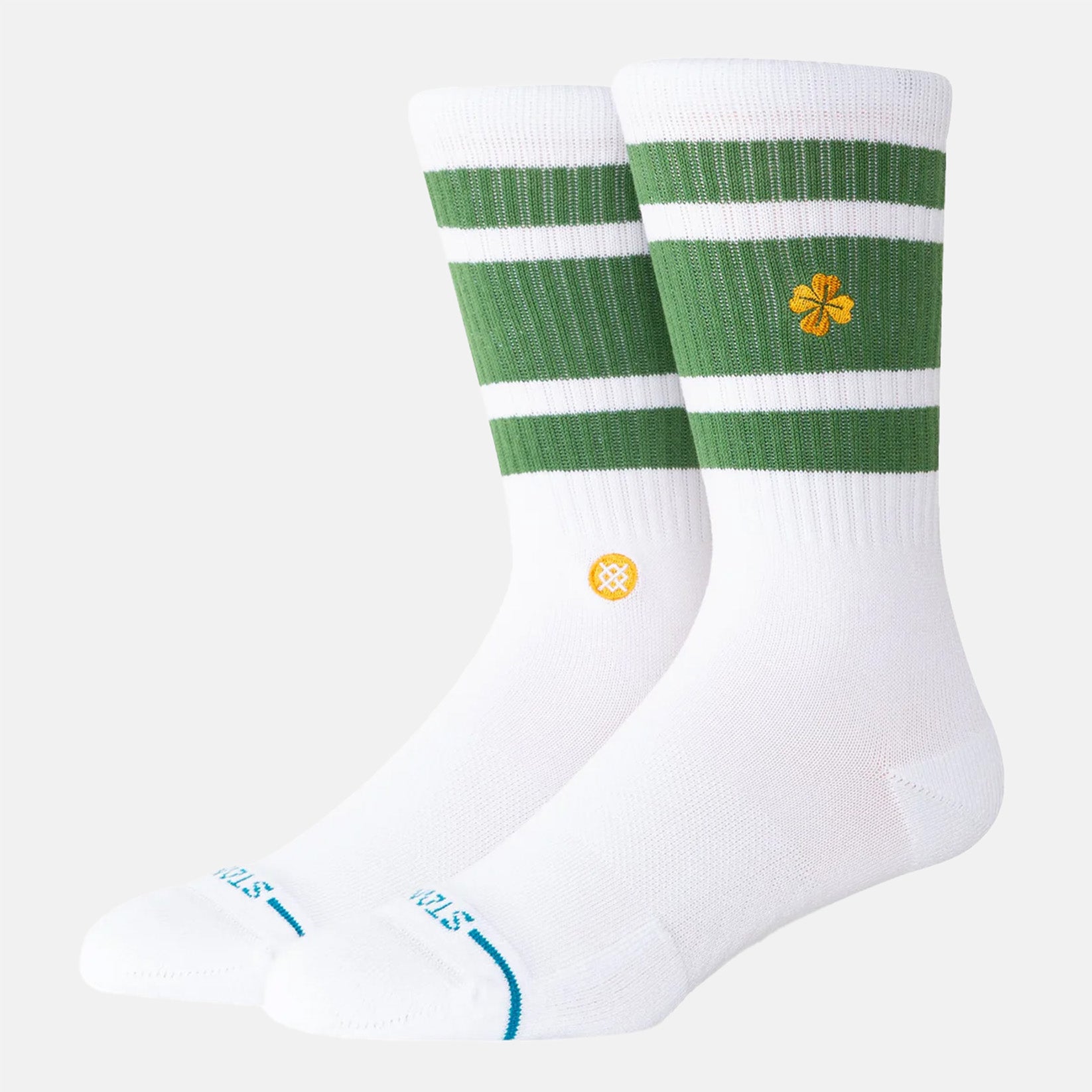 Stance Feelin Lucky Crew Socks - Green Bild 1