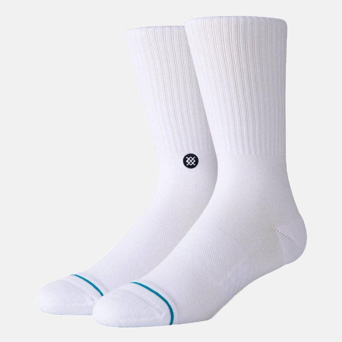 Stance Icon Socks - Whiteblack Weiß Bild 1