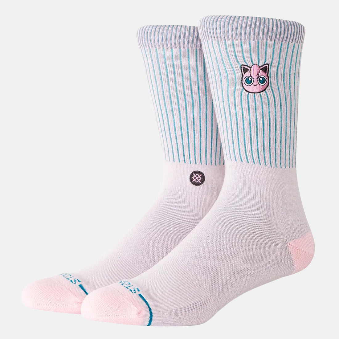 Stance Jigglypuff Crew Socke - Pink Pink Bild 1