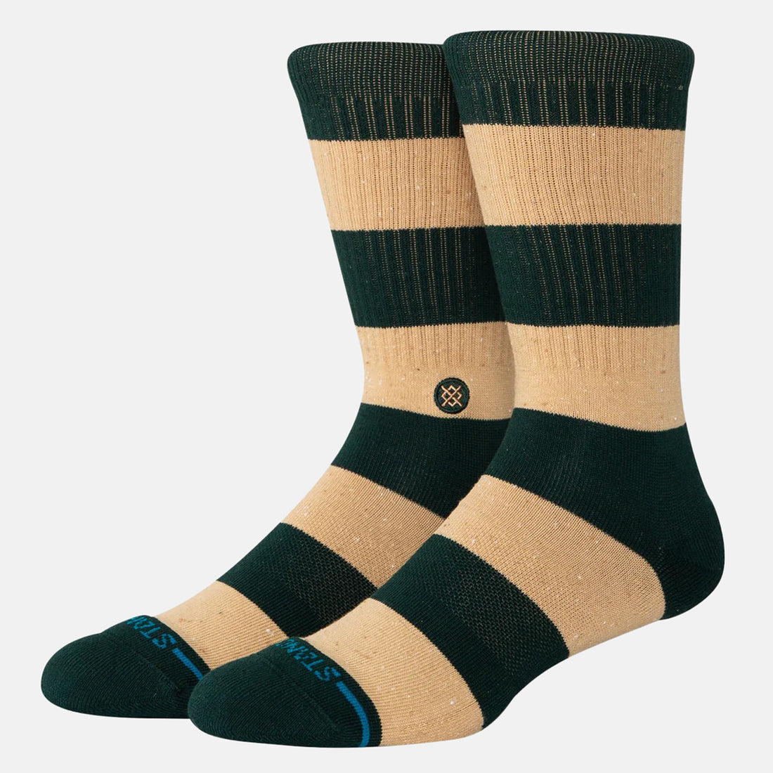 Stance Nep Stripe Crew Socke - Pine Grün Bild 1