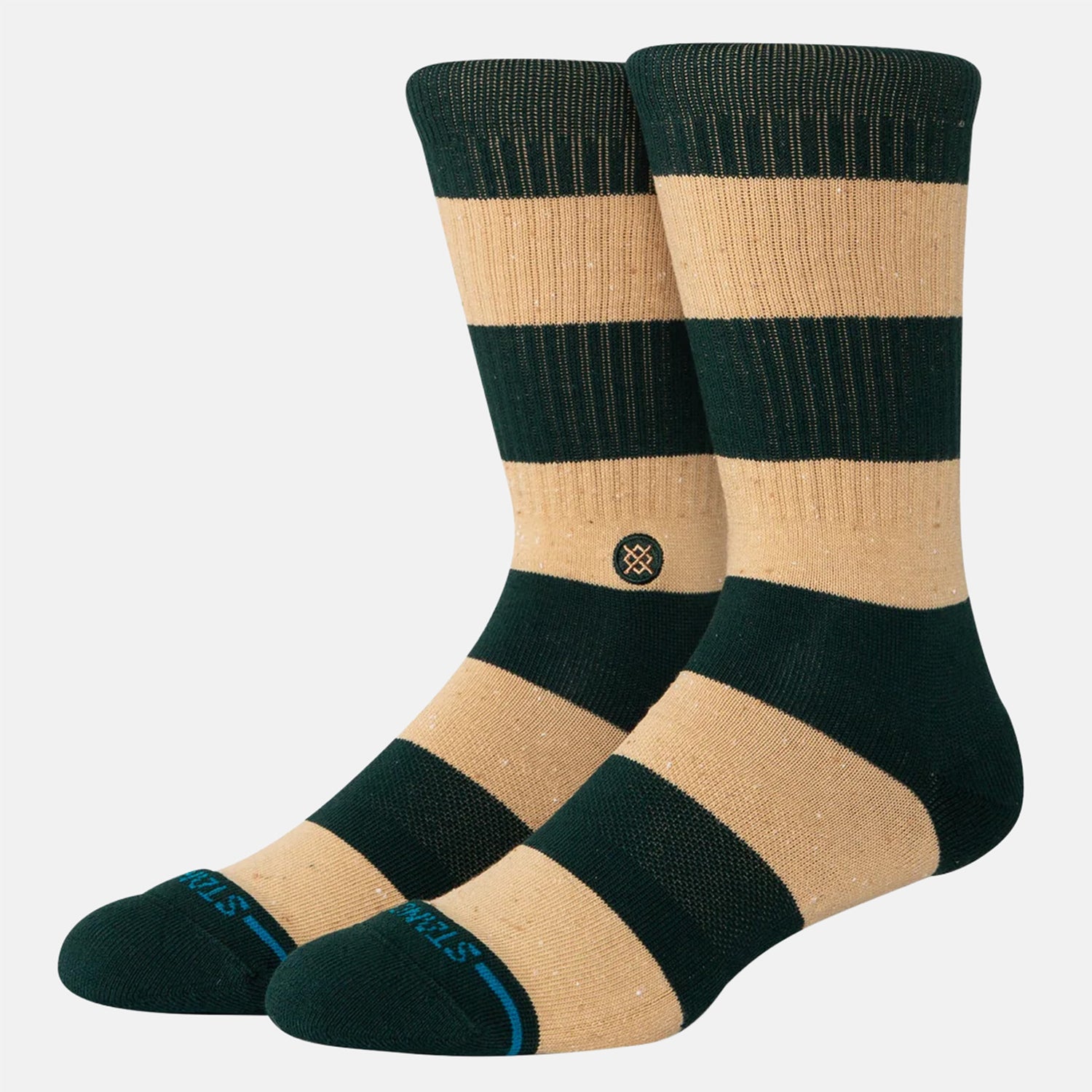 Stance Nep Stripe Crew Socke - Pine Grün Bild 1