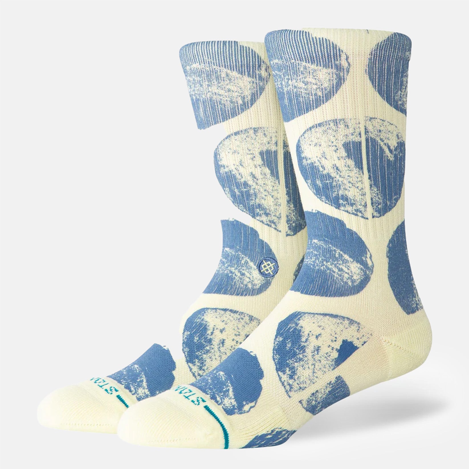 Stance Pop Dot Crew Socks - Butter Bild 1