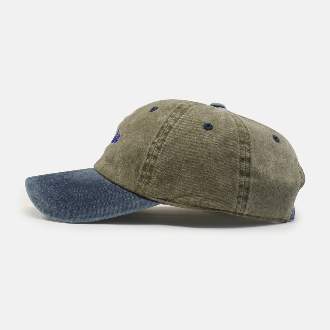 Studio Oragnic Plus Pigment Dyed Cap - Khaki Beige Bild 2