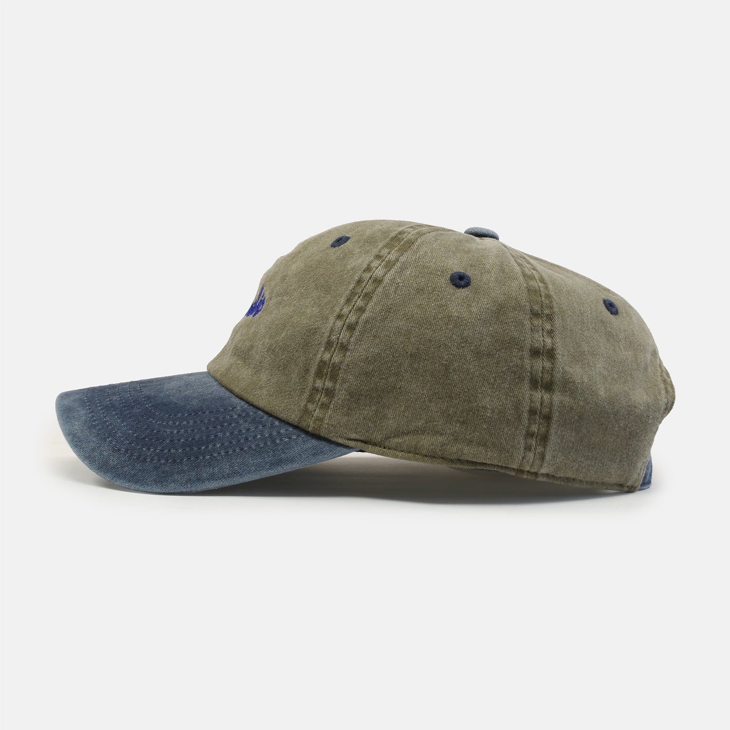 Studio Oragnic Plus Pigment Dyed Cap - Khaki Beige Bild 2