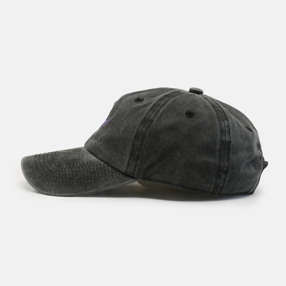 Studio Organic Plus Pigment Dyed Cap - Black Schwarz Bild 2