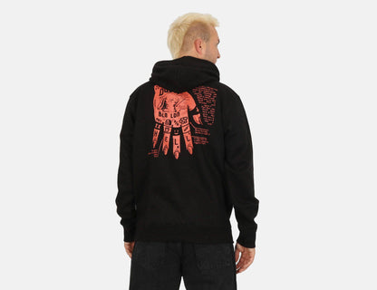 The Dudes Dead Hand Hoodie - Black - Blowout Skateshop