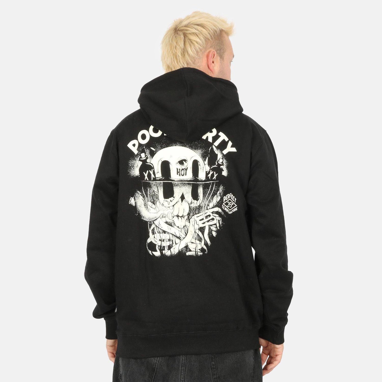 The Dudes Pool Party Hoodie - Black - Blowout Skateshop