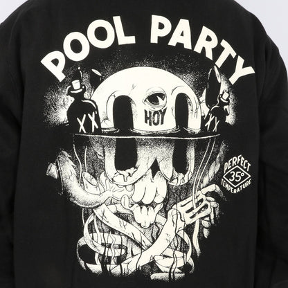 The Dudes Pool Party Hoodie - Black - Blowout Skateshop