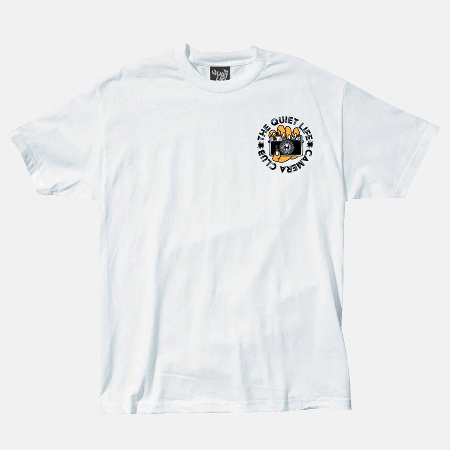 The Quiet Life Camera Club Burst T-Shirt - White - Blowout Skateshop