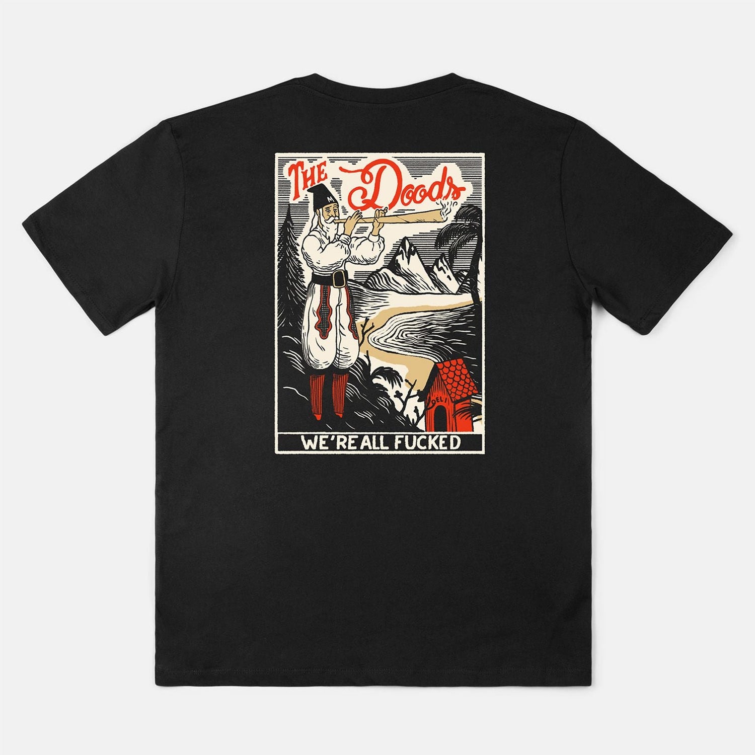 The Dudes All Fucked T-Shirt - Black Bild 1