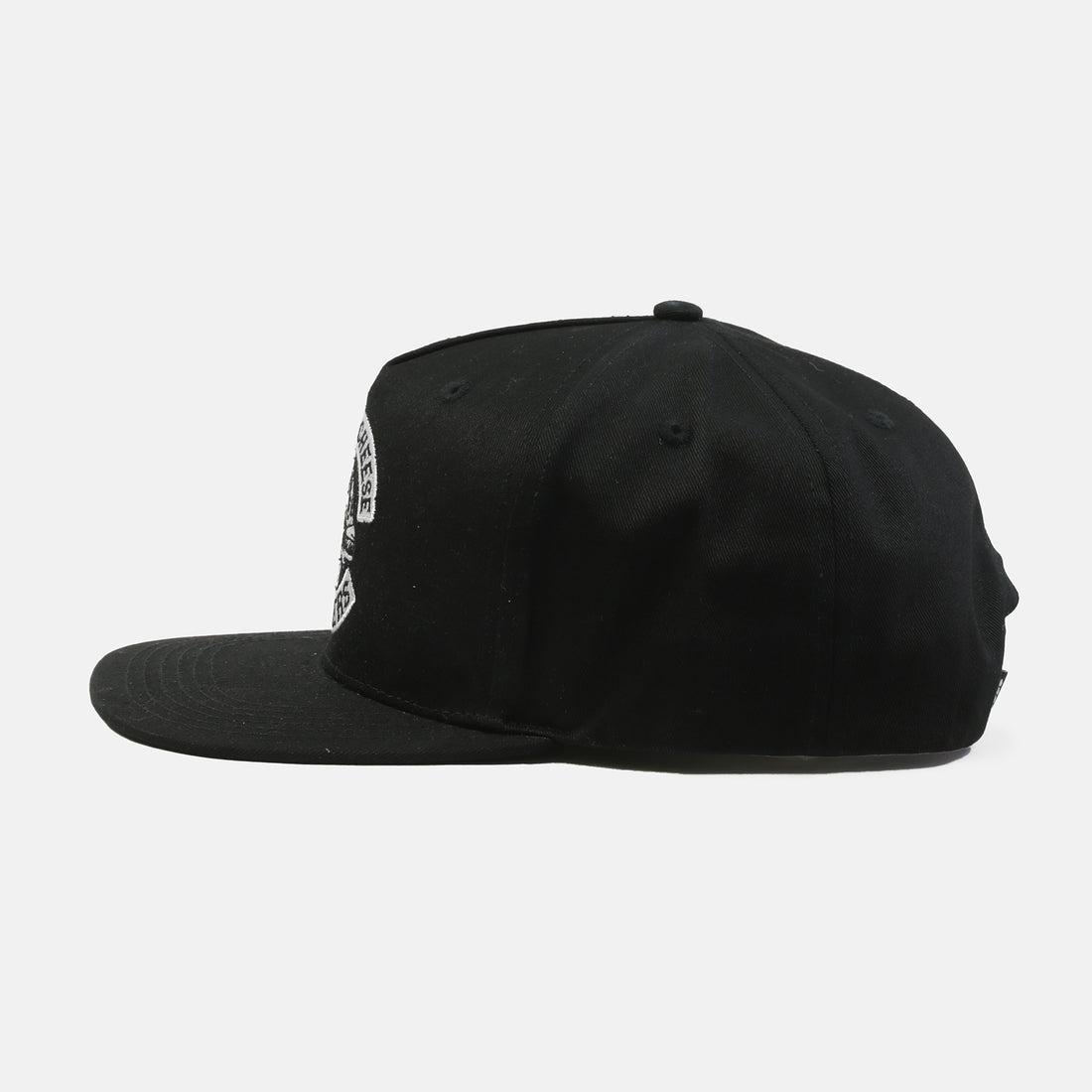 The Dudes Bacon Chesse Structured 5 Panel Cap - Black Black Bild 2