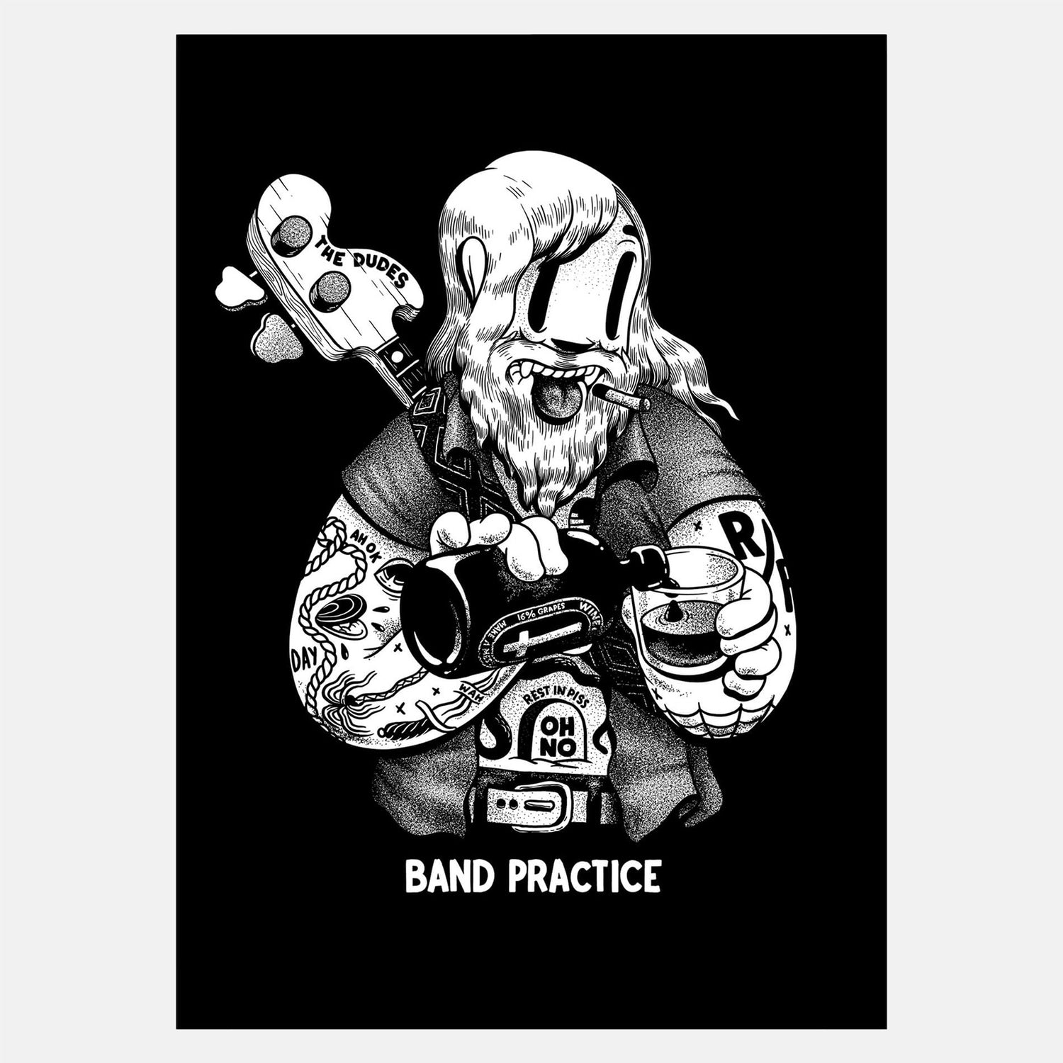 The Dudes Band Practice Unlimited Print 0 Bild 1