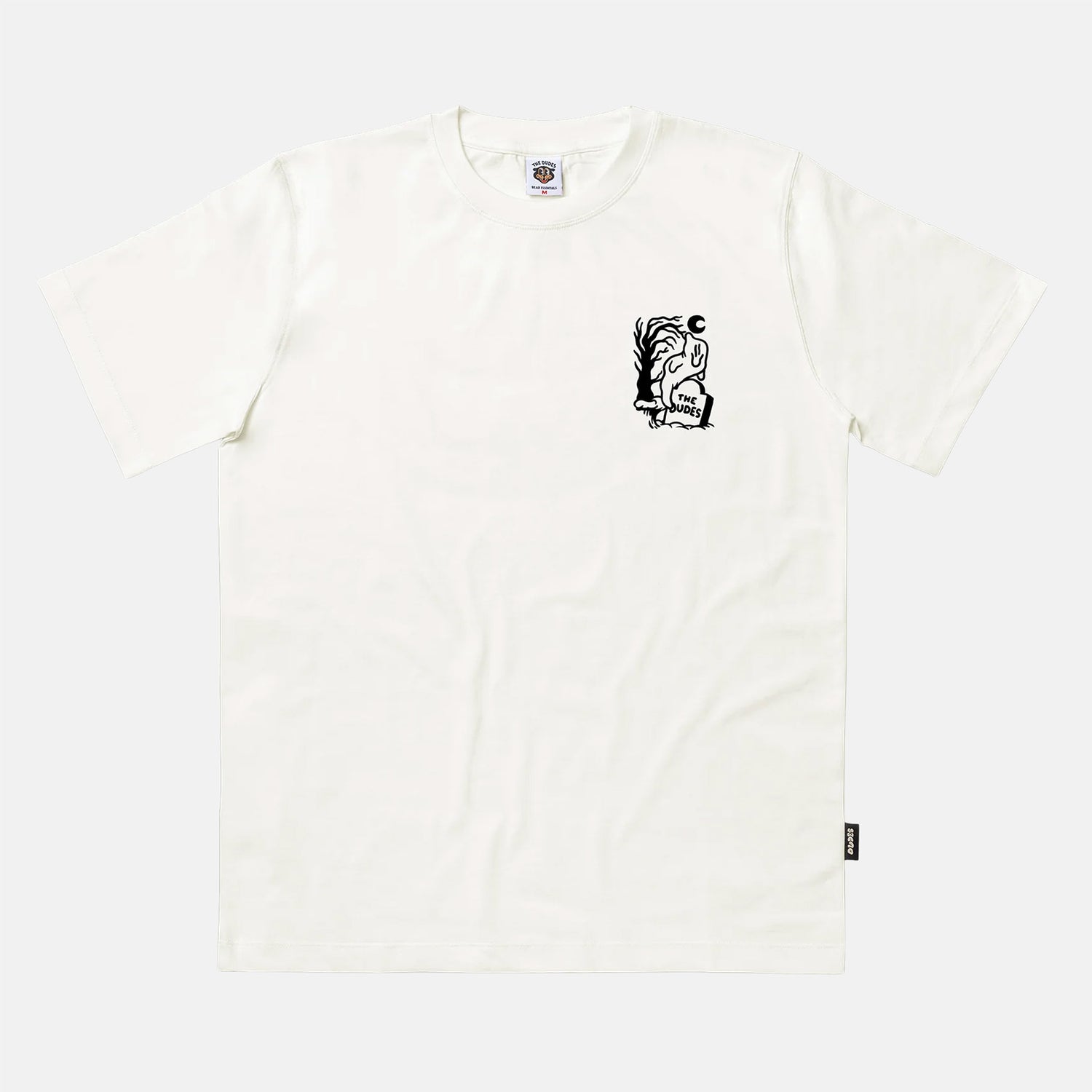 The Dudes Ghost Cliff T-Shirt - White Weiß Bild 2