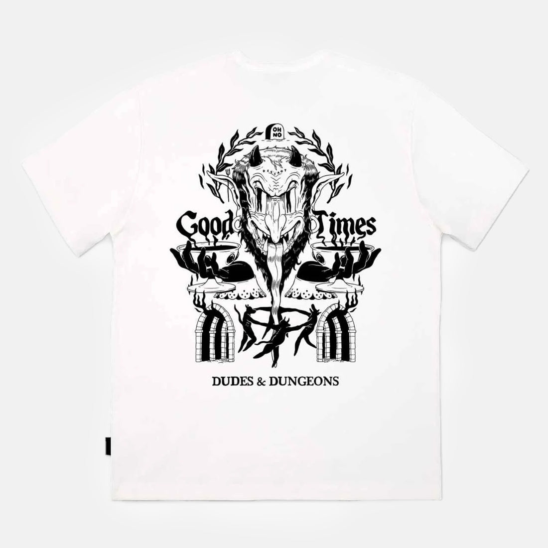 The Dudes Good Times  T-Shirt - White White Bild 1