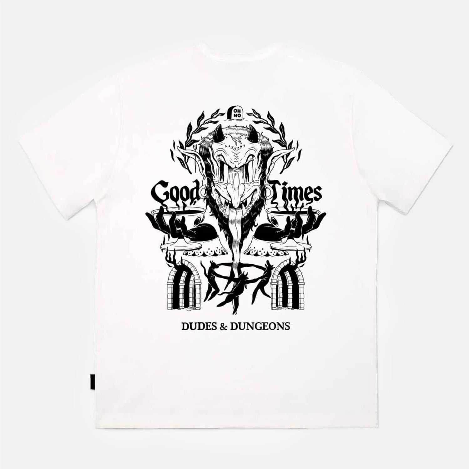 The Dudes Good Times  T-Shirt - White White Bild 1