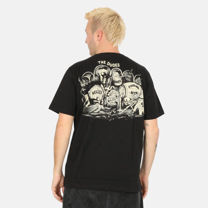 The Dudes Helles in Hell T-Shirt - Black Bild 1