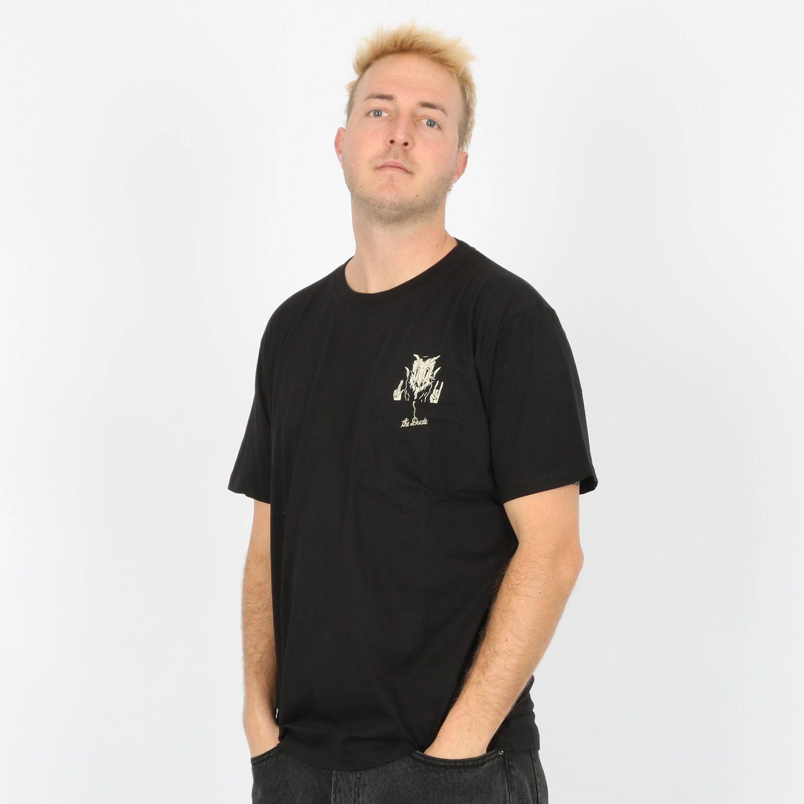 The Dudes Helles in Hell T-Shirt - Black Bild 2