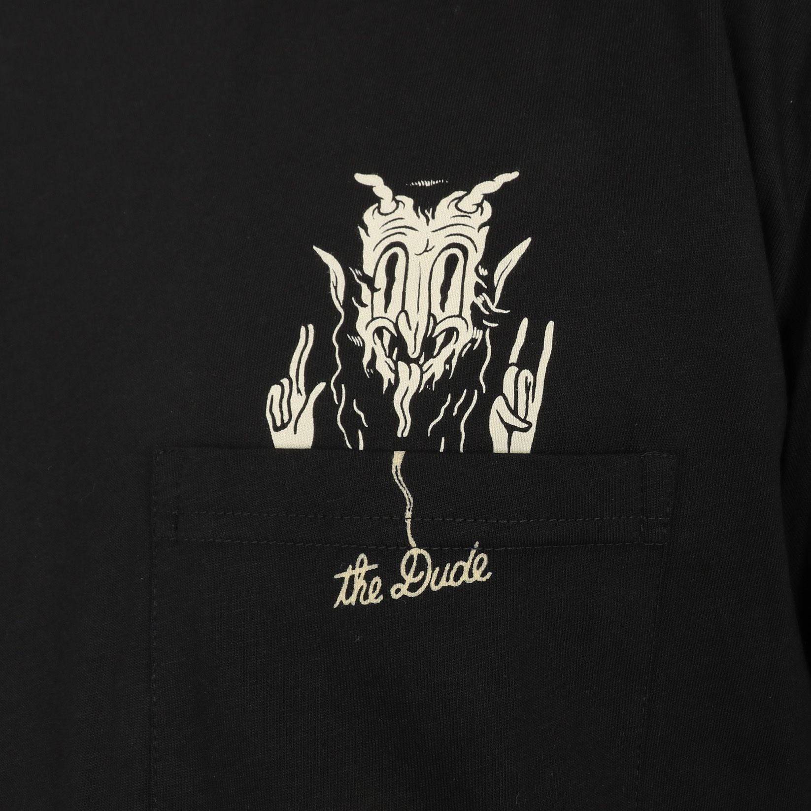 The Dudes Helles in Hell T-Shirt - Black Bild 3