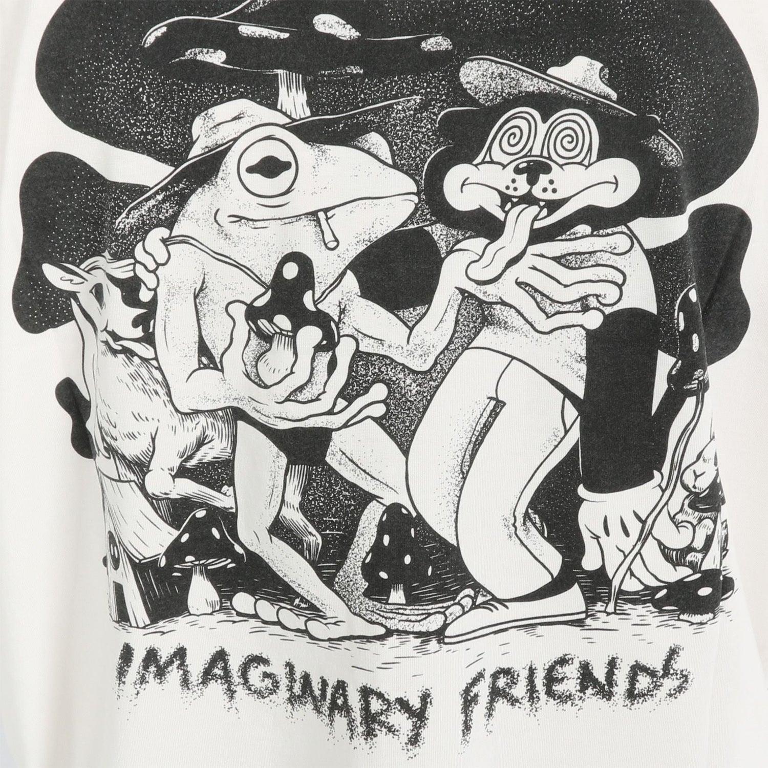 The Dudes Imaginary Friends T-Shirt - Off White Bild 3