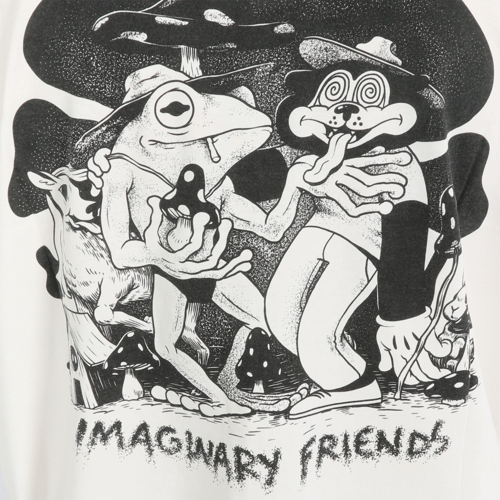 The Dudes Imaginary Friends T-Shirt - Off White Bild 3
