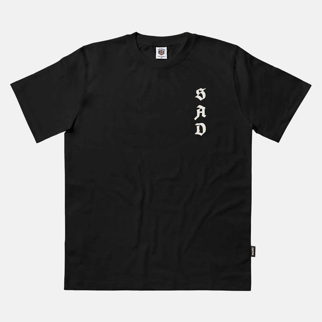 The Dudes Sad Front Classic T-Shirt - Black Black Bild 2