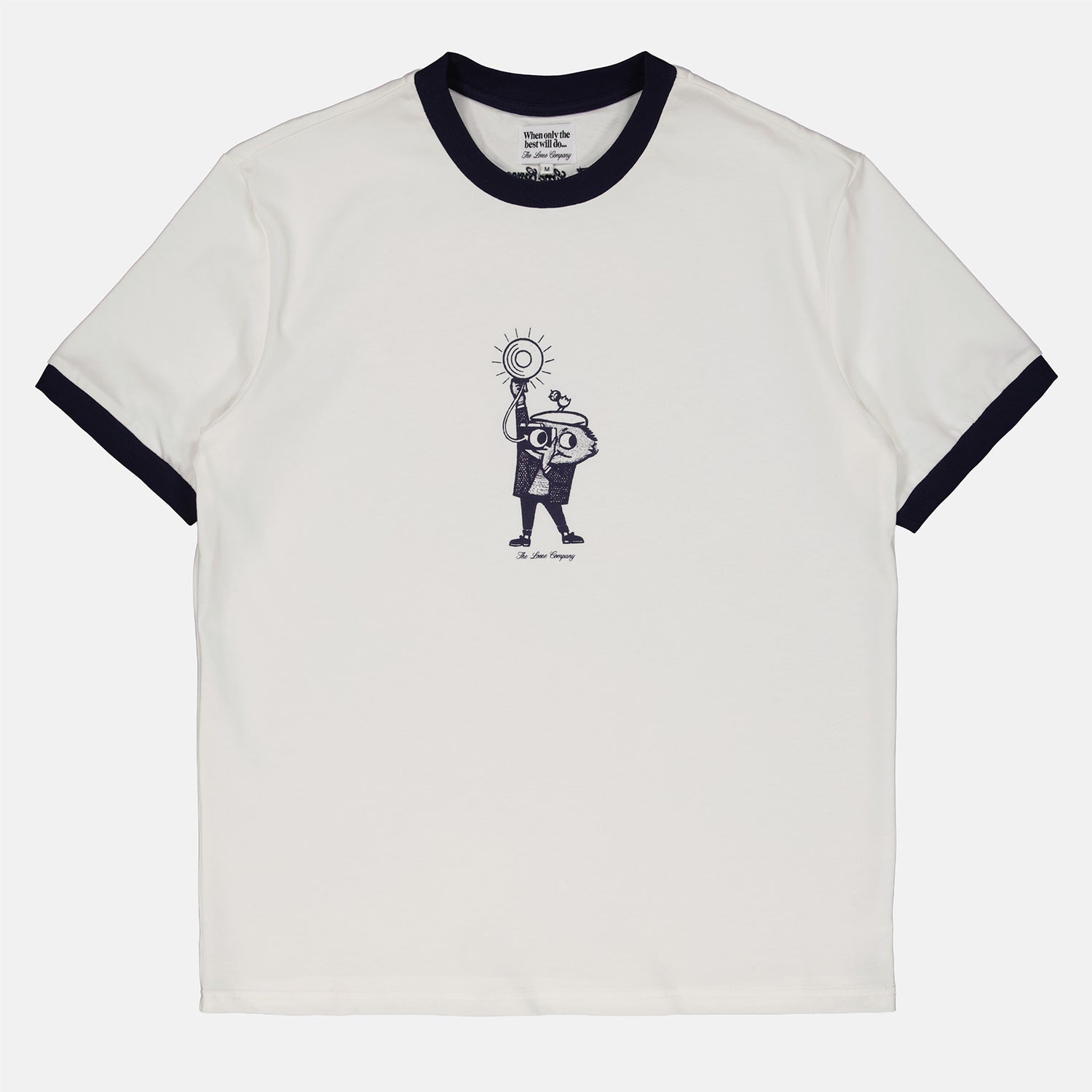 The Loose Company Flash Ringer T-Shirt - White Weiß Bild 1