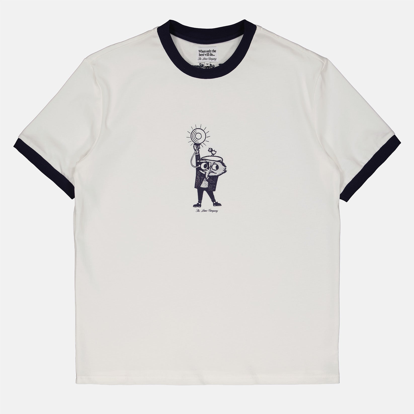 The Loose Company Flash Ringer T-Shirt - White Weiß Bild 1