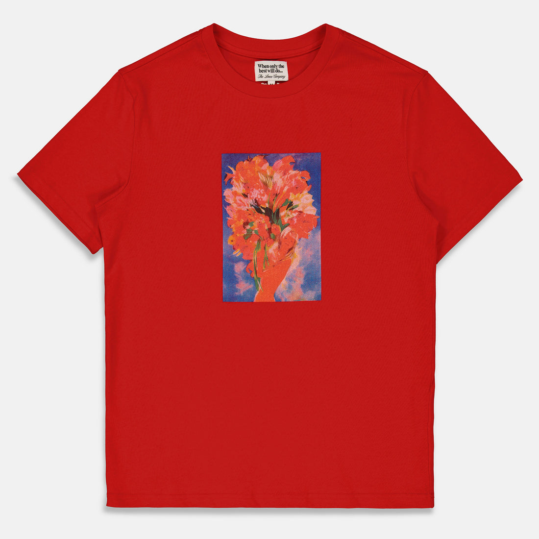 The Loose Company Flower T-Shirt - Red Rot Bild 1