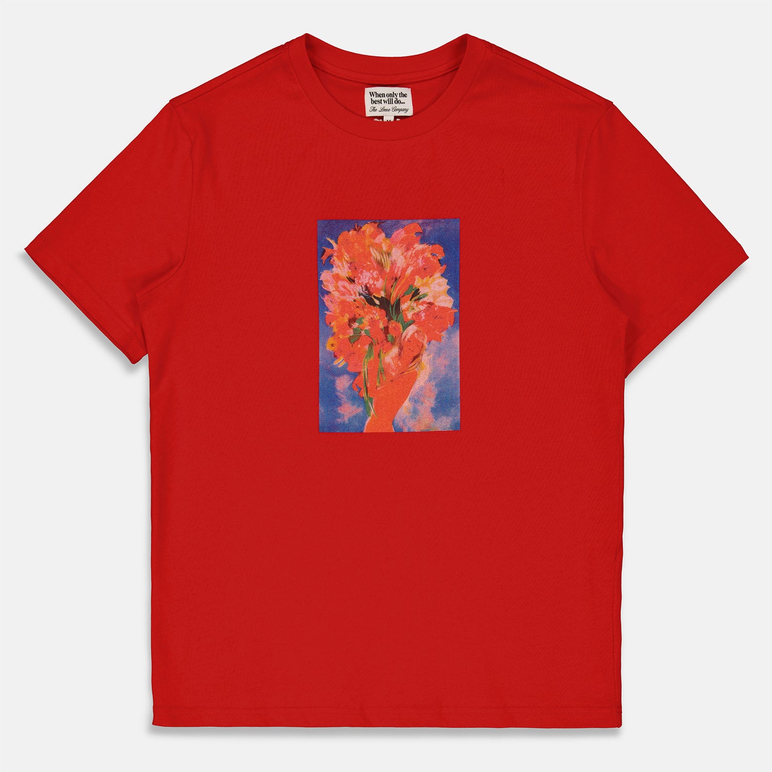 The Loose Company Flower T-Shirt - Red Rot Bild 1