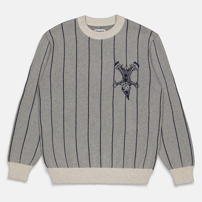 The Loose Company Joker Knitted Sweater - Grey Heather Grey Bild 1
