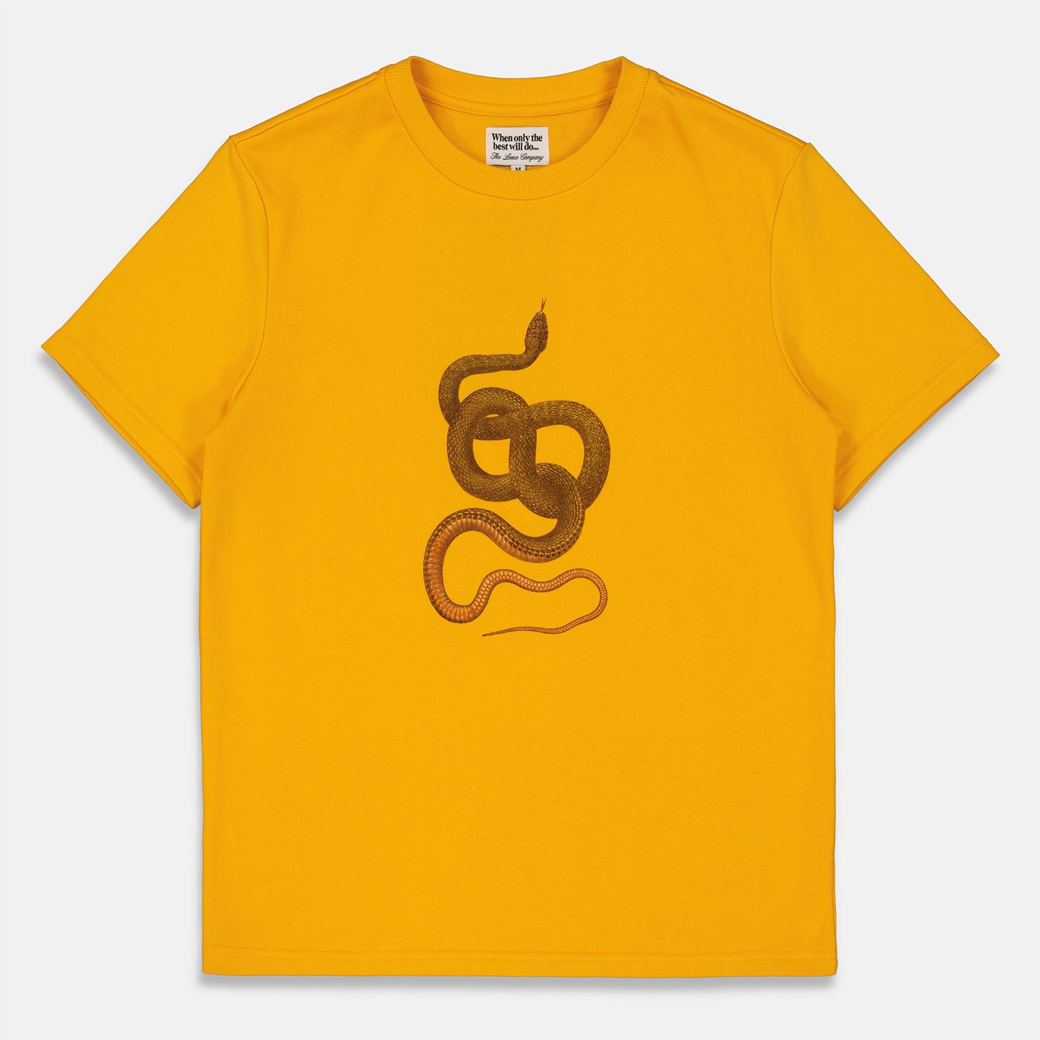 The Loose Company Snake T-Shirt - Yellow Gelb Bild 1