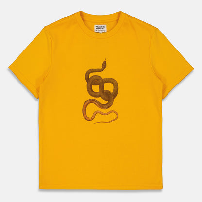 The Loose Company Snake T-Shirt - Yellow Gelb Bild 1