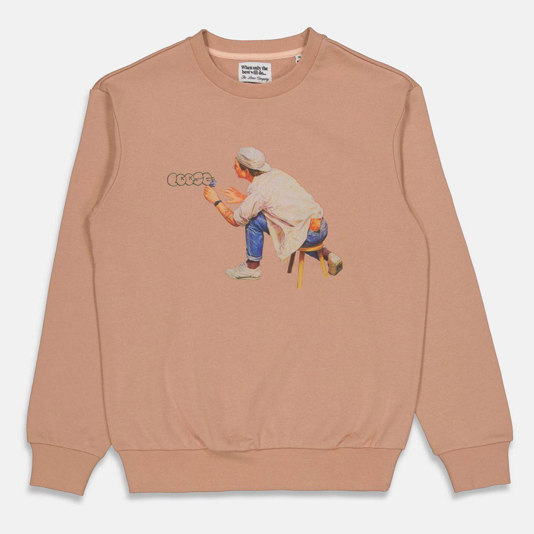 The Loose Company Tattoo Crewneck - Brown Braun Bild 1