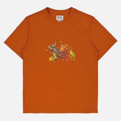 The Loose Company Tennis T-Shirt - Orange Orange Bild 1