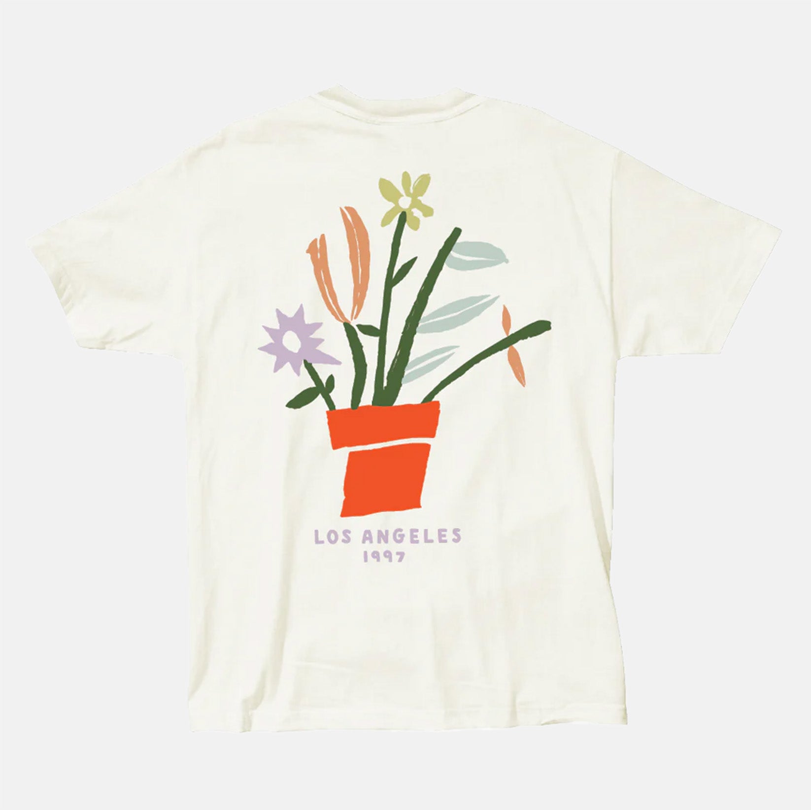 The Quiet Life Floral T-Shirt - Cream Weiß Bild 1