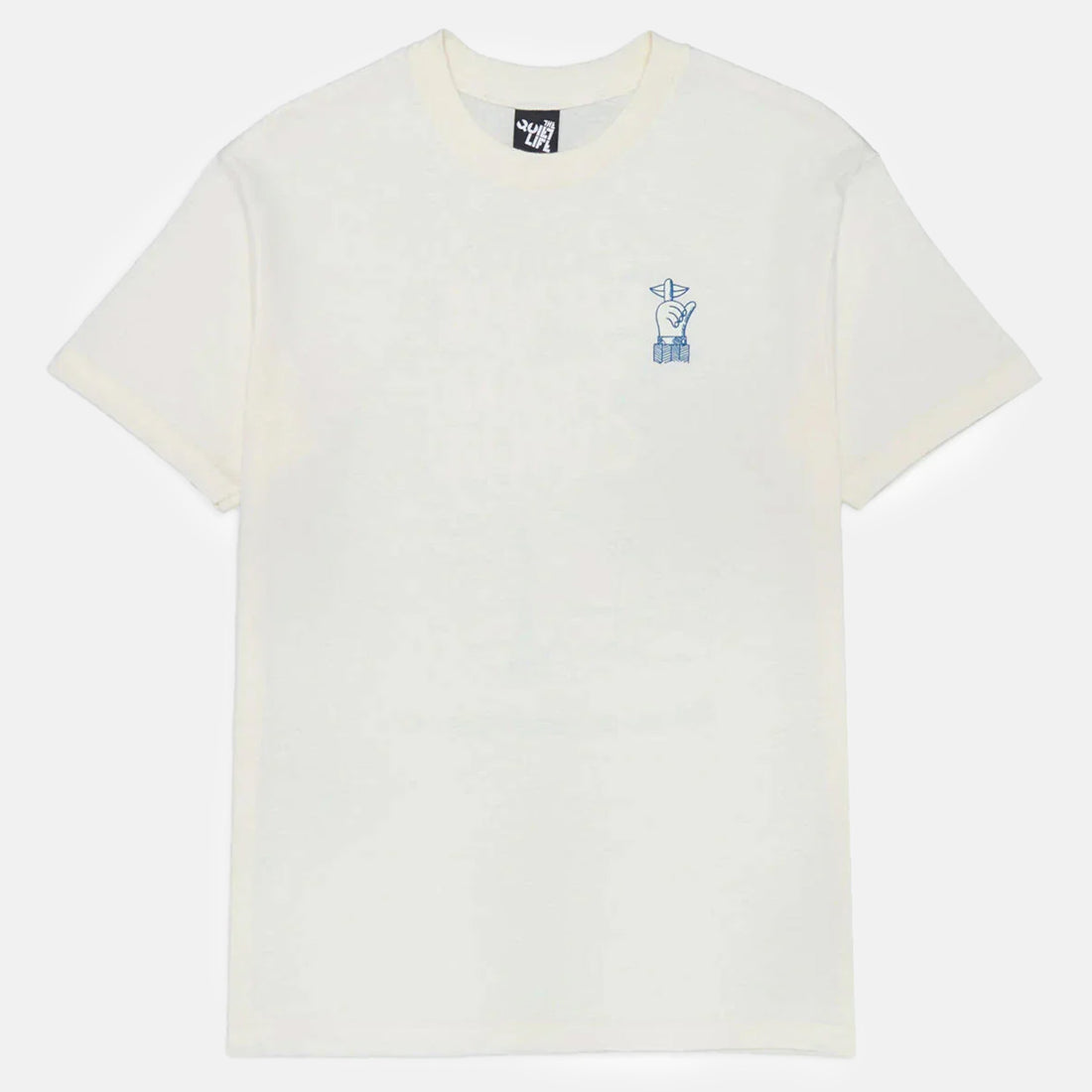 The Quiet Life La Vie Tranquille Bouquet T-Shirt - Cream Weiß Bild 2