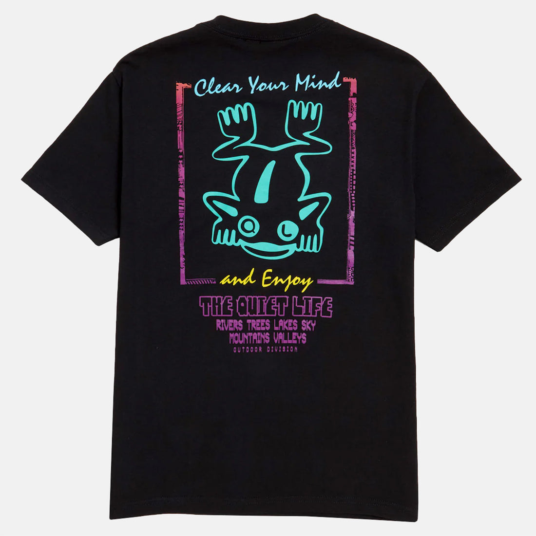 The Quiet Life Outdoor Division T-Shirt - Black Schwarz Bild 1